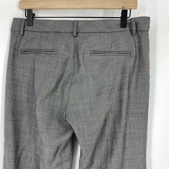 Nili Lotan Pants Irene Wool Plaid Flare - Picture 6 of 7